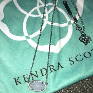 Kendra Scott Elisa Pendant Necklace Platinum